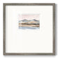 Autumn Mountain Valley II - Double Matboard Framed Print