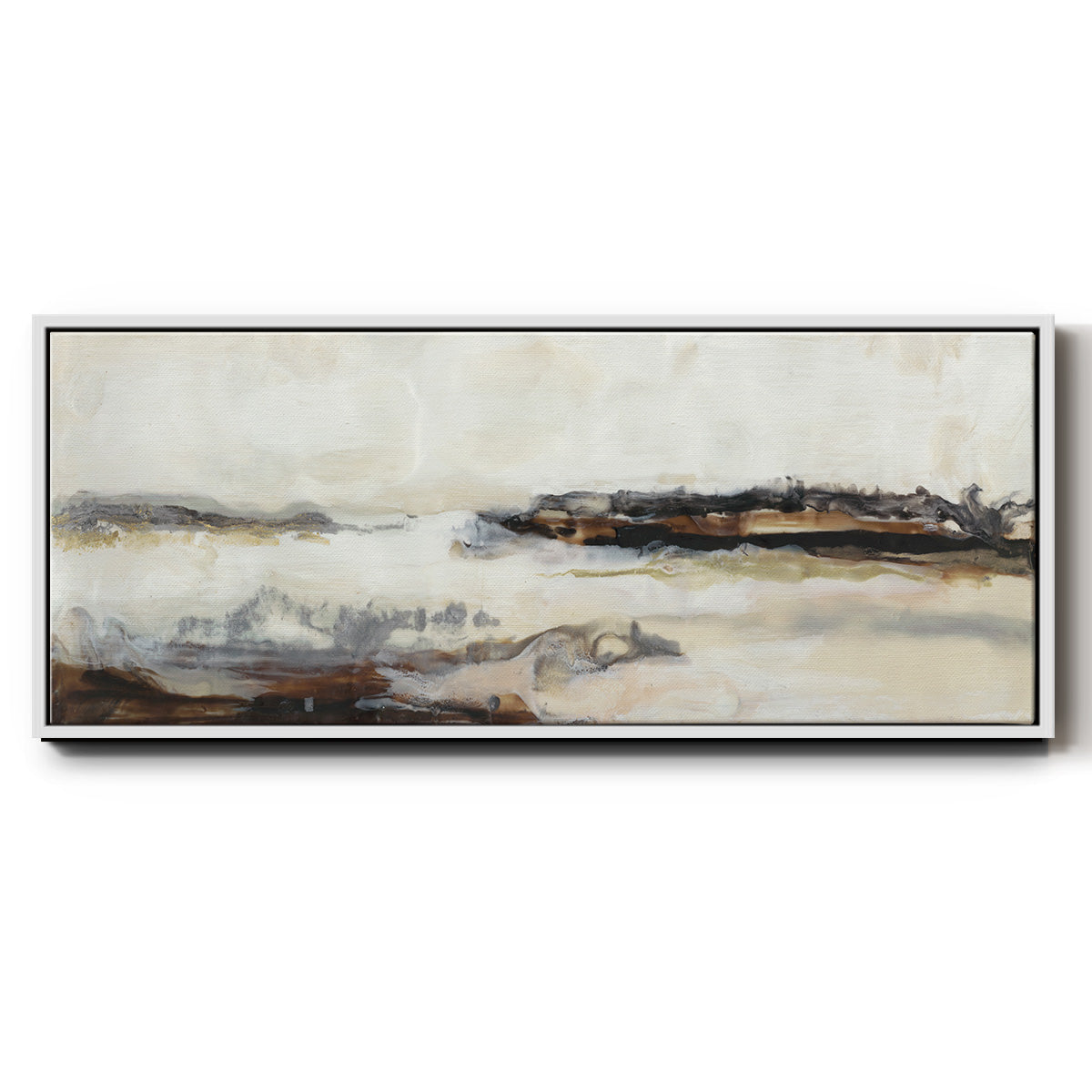 Joyful Horizon II - Floater Framed Canvas Print