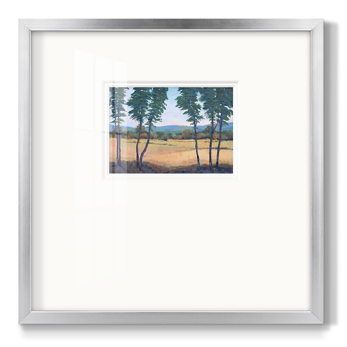 Still Morning II - Double Matboard Framed Print