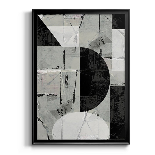 Abstract Neutrality I - Modern Framed Canvas Print