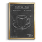 Morning Routine II - Modern Framed Canvas Print