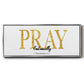 Pray Continually - Floater Framed Canvas Print