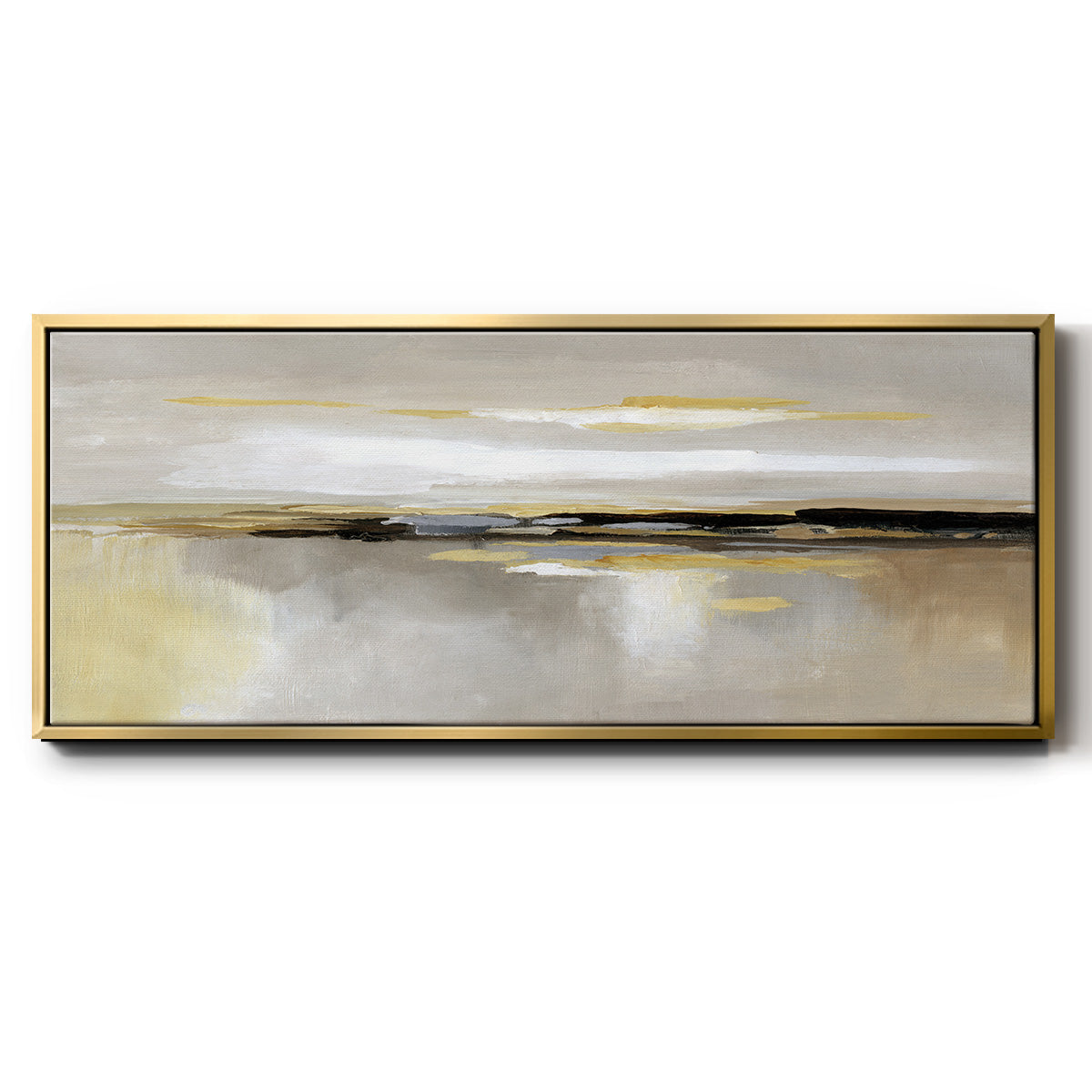 Silver Lining - Floater Framed Canvas Print