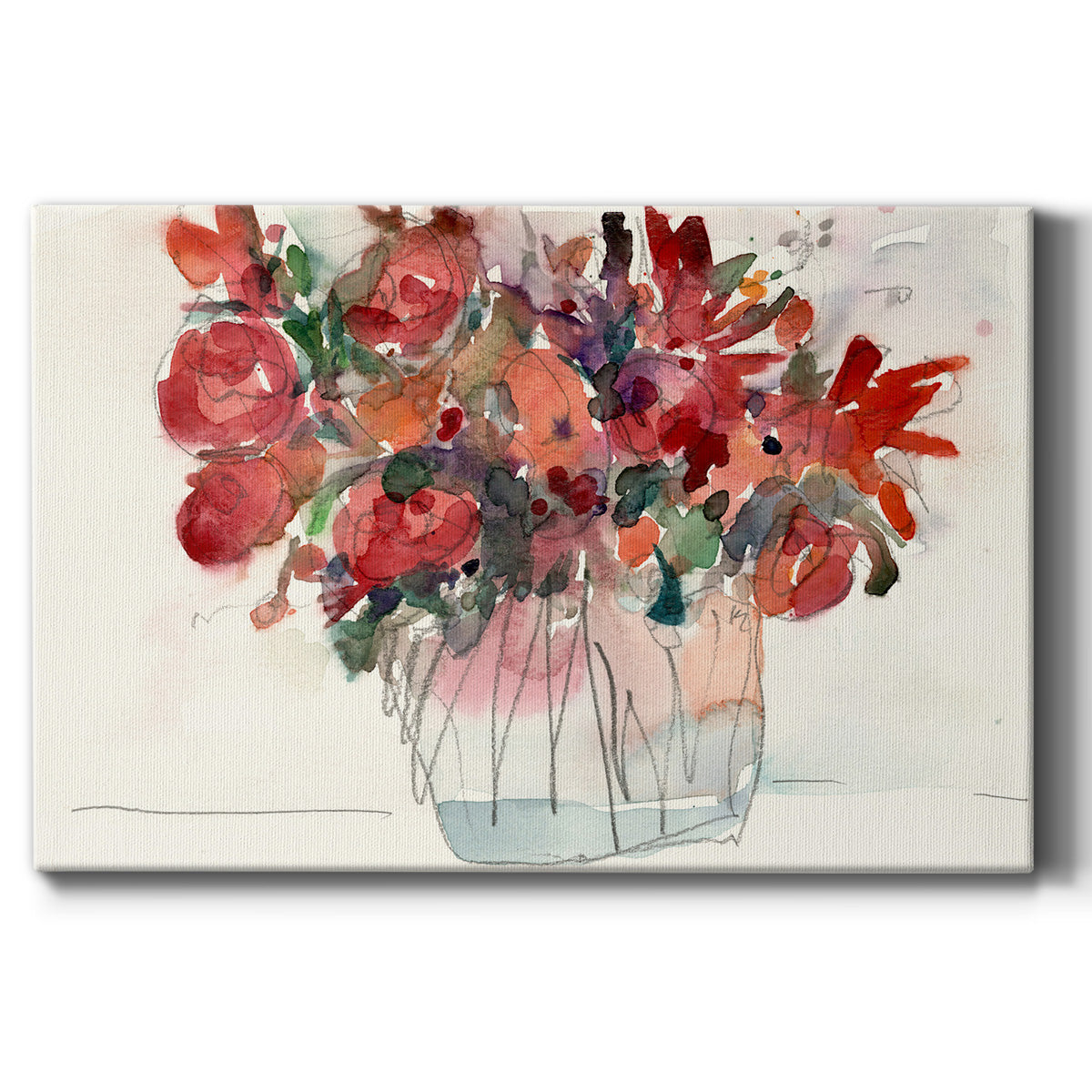 The Small Bunch I Premium Gallery Wrapped Canvas - Ready to Hang