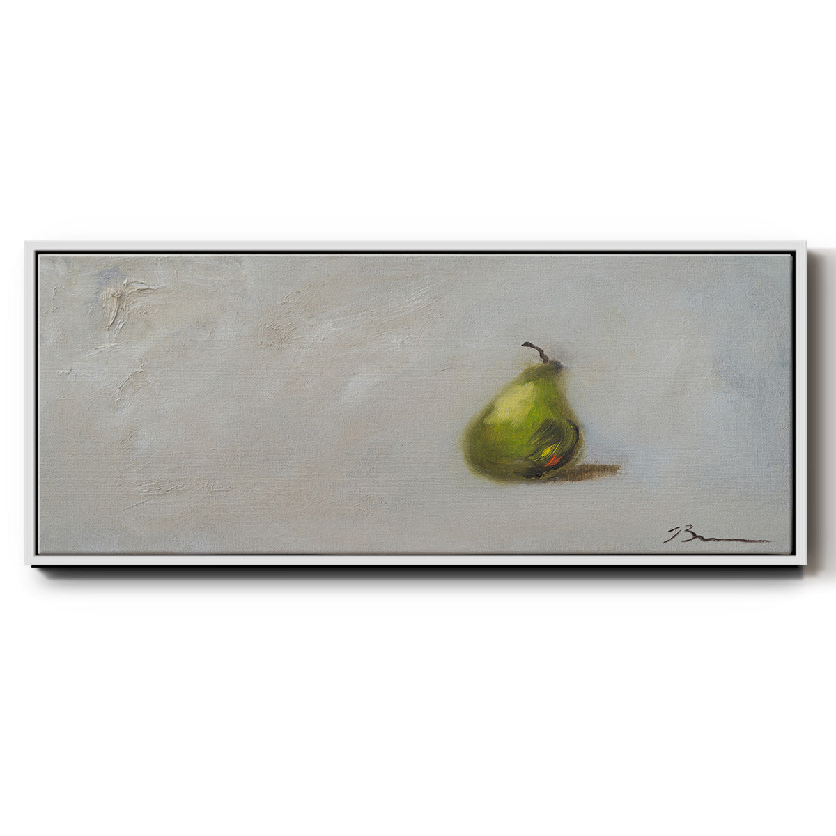 Prickless Pear - Floater Framed Canvas Print