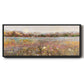 Meadow Moonrise - Floater Framed Canvas Print