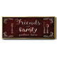 Friends and Family - Floater Framed Canvas Print