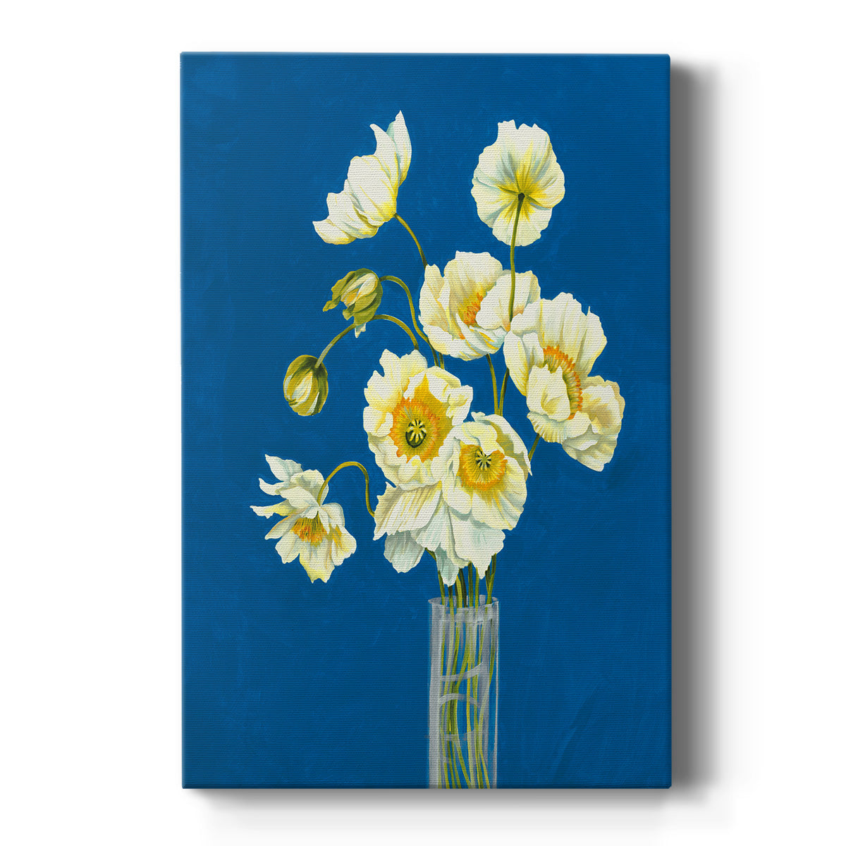 Ice Poppies - Canvas Art Print