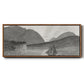 Mount Desert, Coast of Maine - Floater Framed Canvas Print