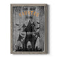 Haunted House - Barnwood Framed Canvas Print