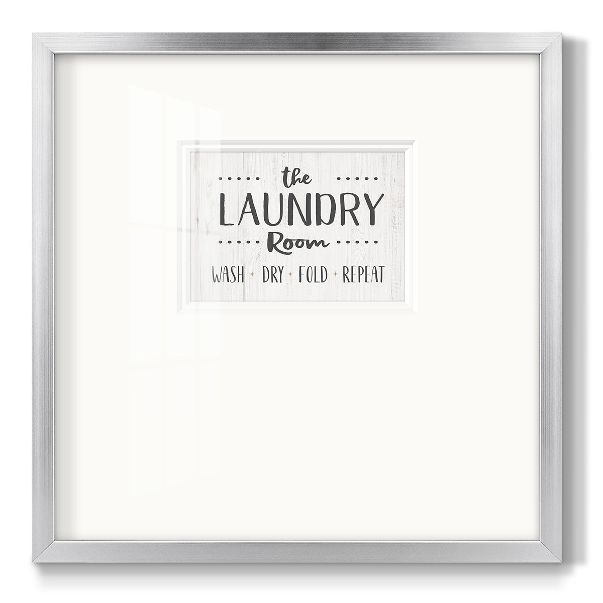 The Laundry Room - Double Matboard Framed Print
