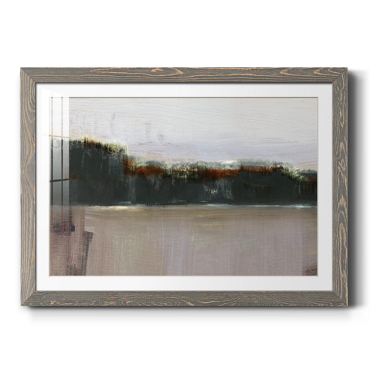 At Dusk Turnwood - Barnwood Framed Art Print