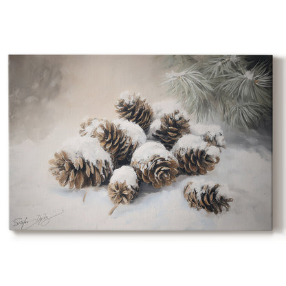 Silver Serenade of Eve - Canvas Art Print