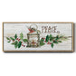 Rustic Peace - Floater Framed Canvas Print