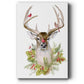 Holiday Deer Collection B - Gallery Wrapped Canvas