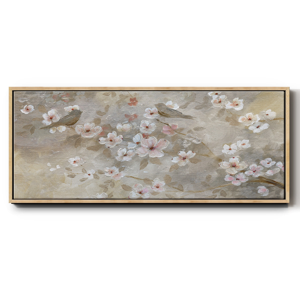 Early Spring - Floater Framed Canvas Print