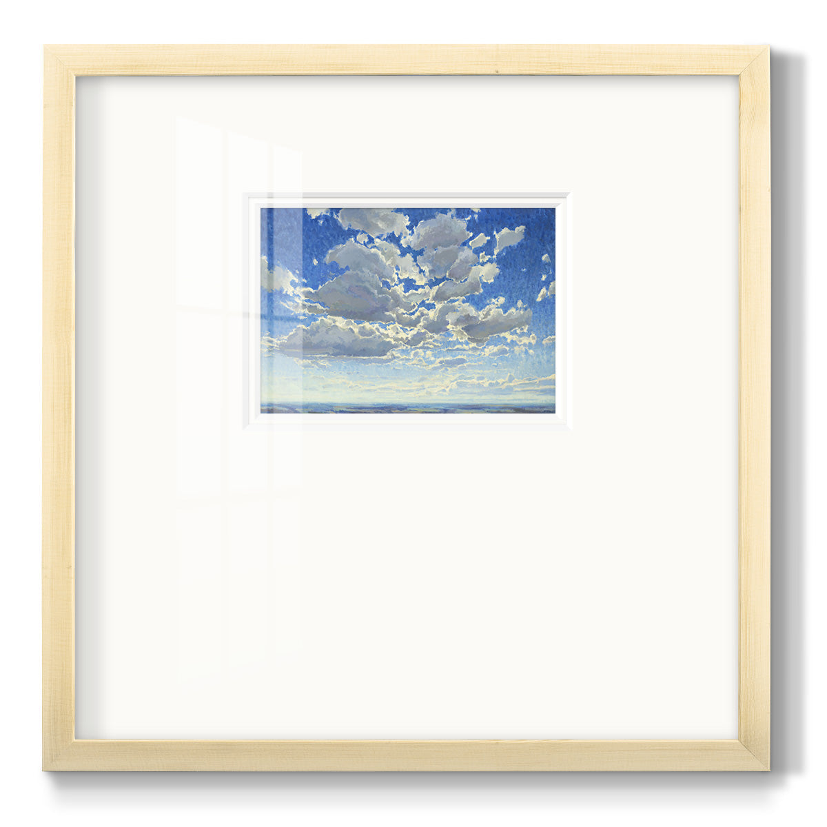 Cloudscape - Double Matboard Framed Print