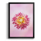 Exotic Flower Burst I - Modern Framed Canvas Print