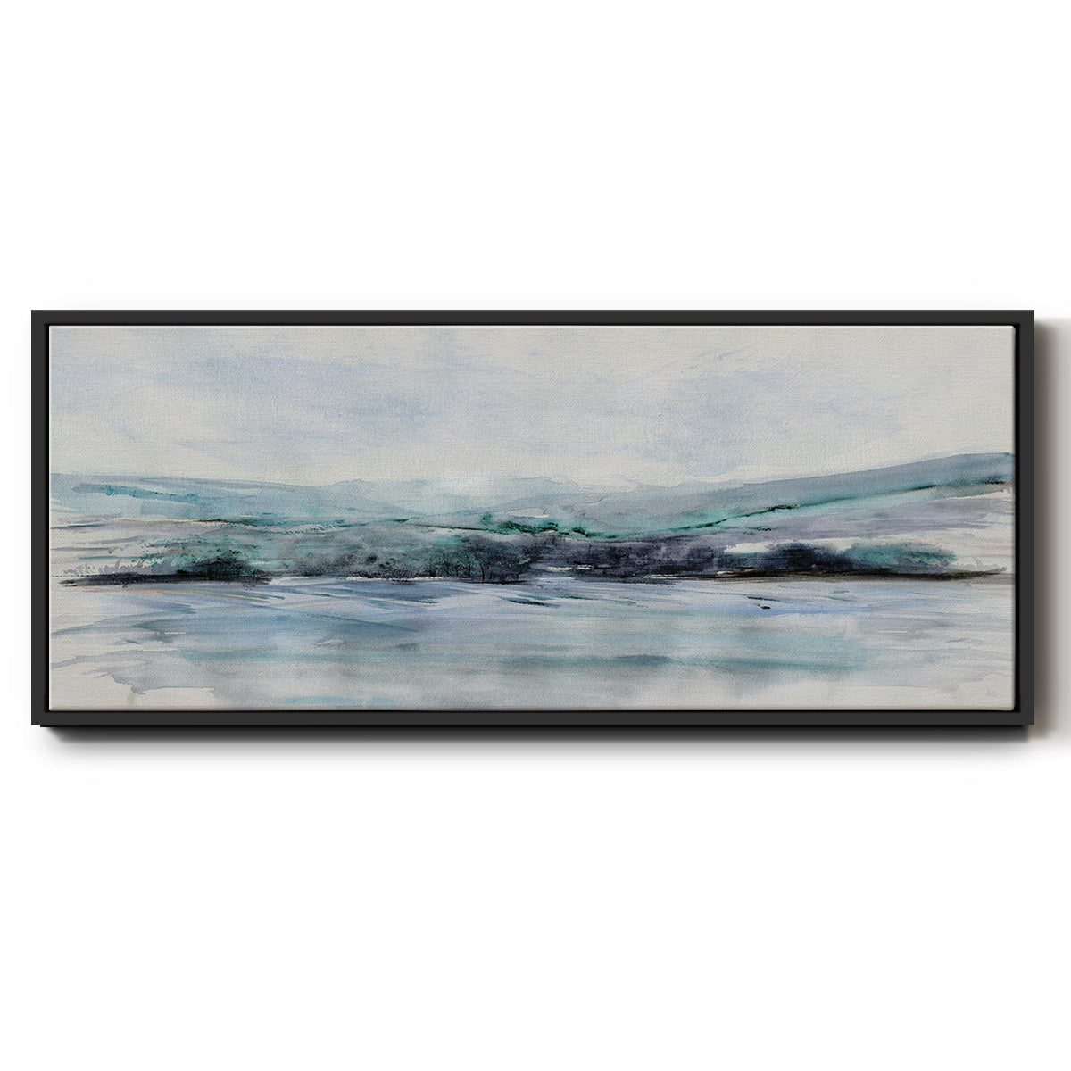 Beech Mountain - Floater Framed Canvas Print