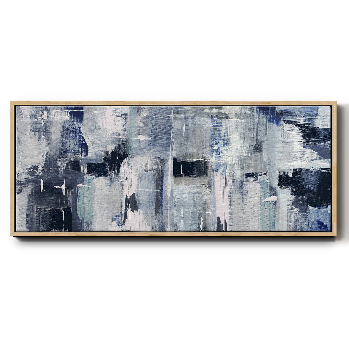 Spring Mountains - Floater Framed Canvas Print