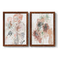 Petal Drift III - Premium Framed Canvas 2 Piece Set - Ready to Hang