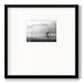 Island Fog - Double Matboard Framed Print
