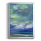 Island Midday - Modern Framed Canvas Print