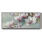 Magnolia Morning - Floater Framed Canvas Print