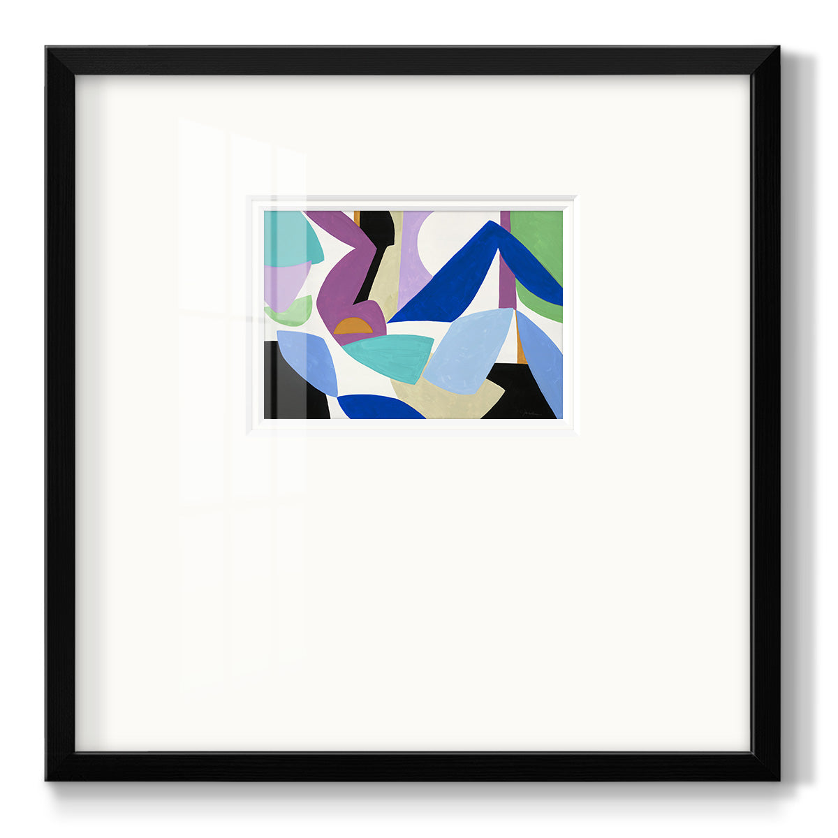 Ode to Matisse I - Double Matboard Framed Print
