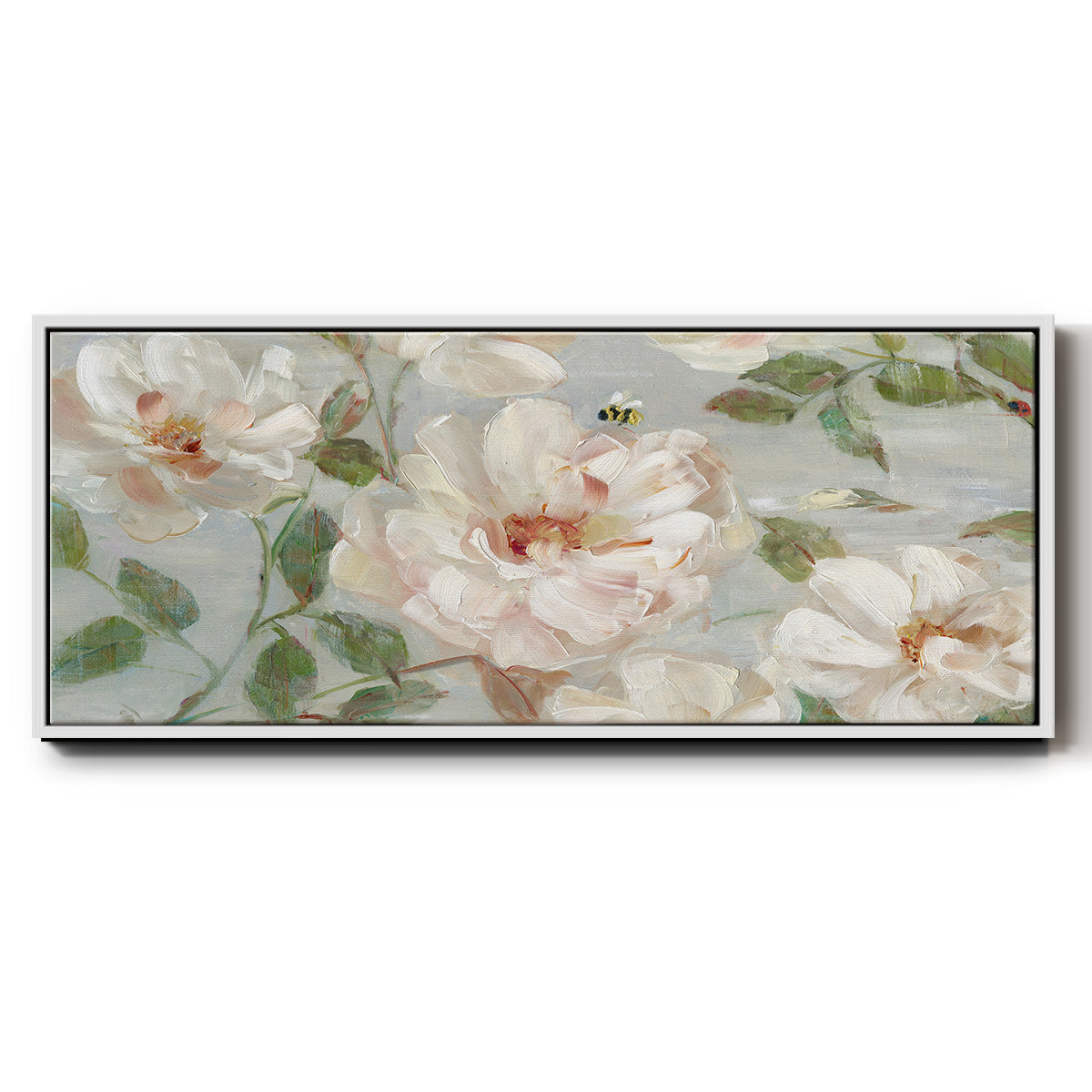 Summer Serenade - Floater Framed Canvas Print
