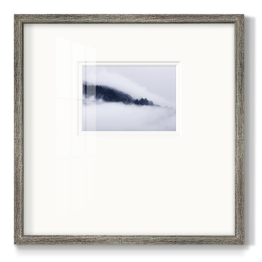 In the Clouds - Double Matboard Framed Print