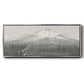 Mount Shasta - Floater Framed Canvas Print