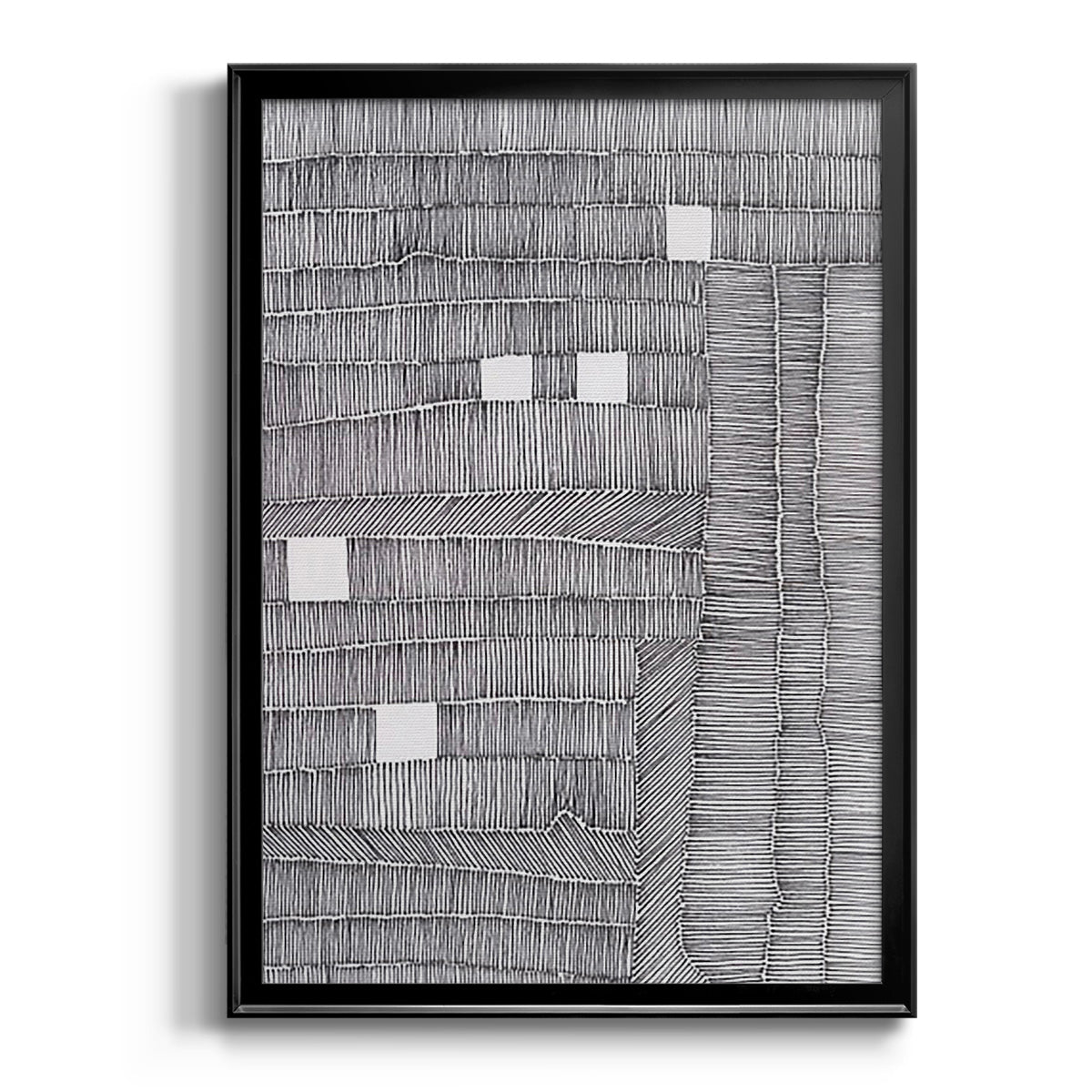 Tedious II - Modern Framed Canvas Print