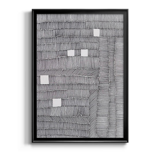 Tedious II - Modern Framed Canvas Print