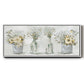 Farmhouse Bouquets - Floater Framed Canvas Print