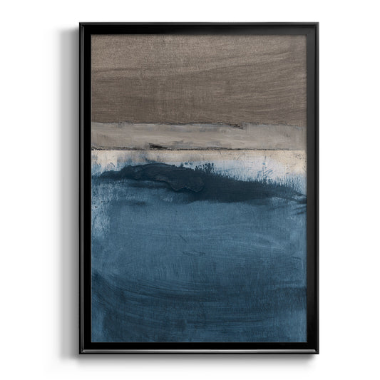 Midnight Sky - Modern Framed Canvas Print