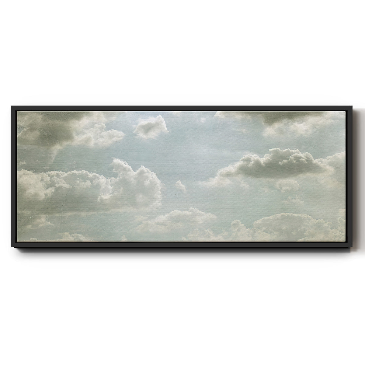 Sky Scrapers III - Floater Framed Canvas Print