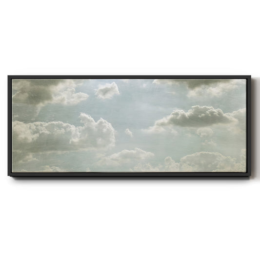 Sky Scrapers III - Floater Framed Canvas Print