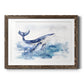 Beautiful Breach - Barnwood Framed Art Print