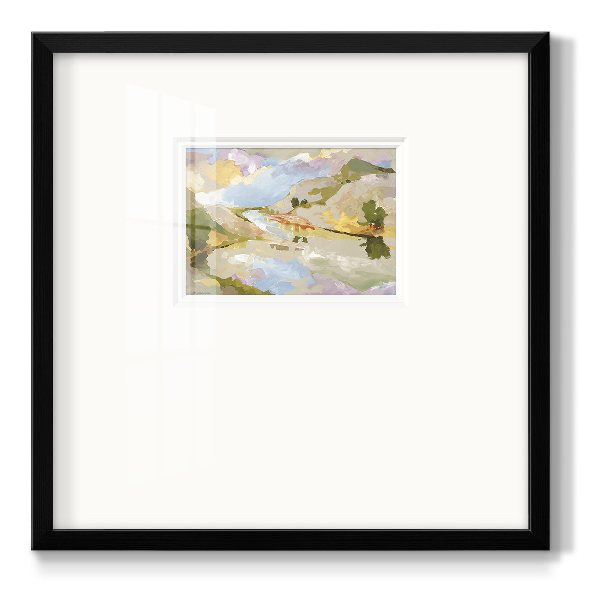 Uplands II - Double Matboard Framed Print