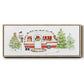 Holiday Camper I - Floater Framed Canvas Print