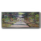 Pathway in Monet's Garden at Giverny, 1900 - Floater Framed Canvas Print