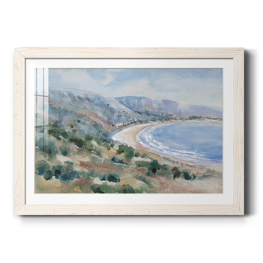 Coastal Mist II - Barnwood Framed Art Print