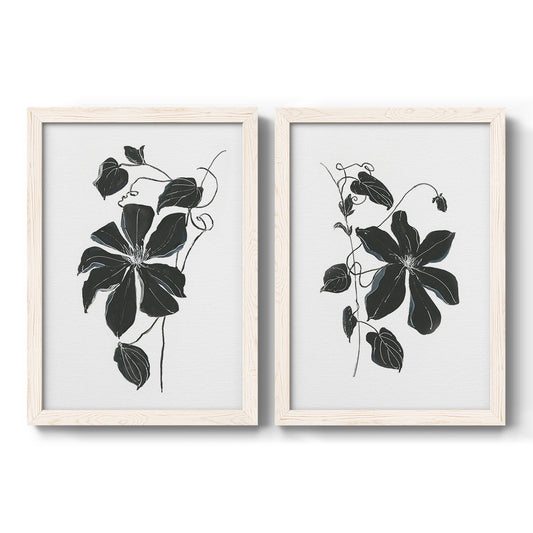 Midnight Climber I   - Premium Framed Canvas 2 Piece Set - Ready to Hang