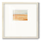 Ash Blue Horizon I - Double Matboard Framed Print