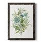 Greenery II - Barnwood Framed Canvas Print