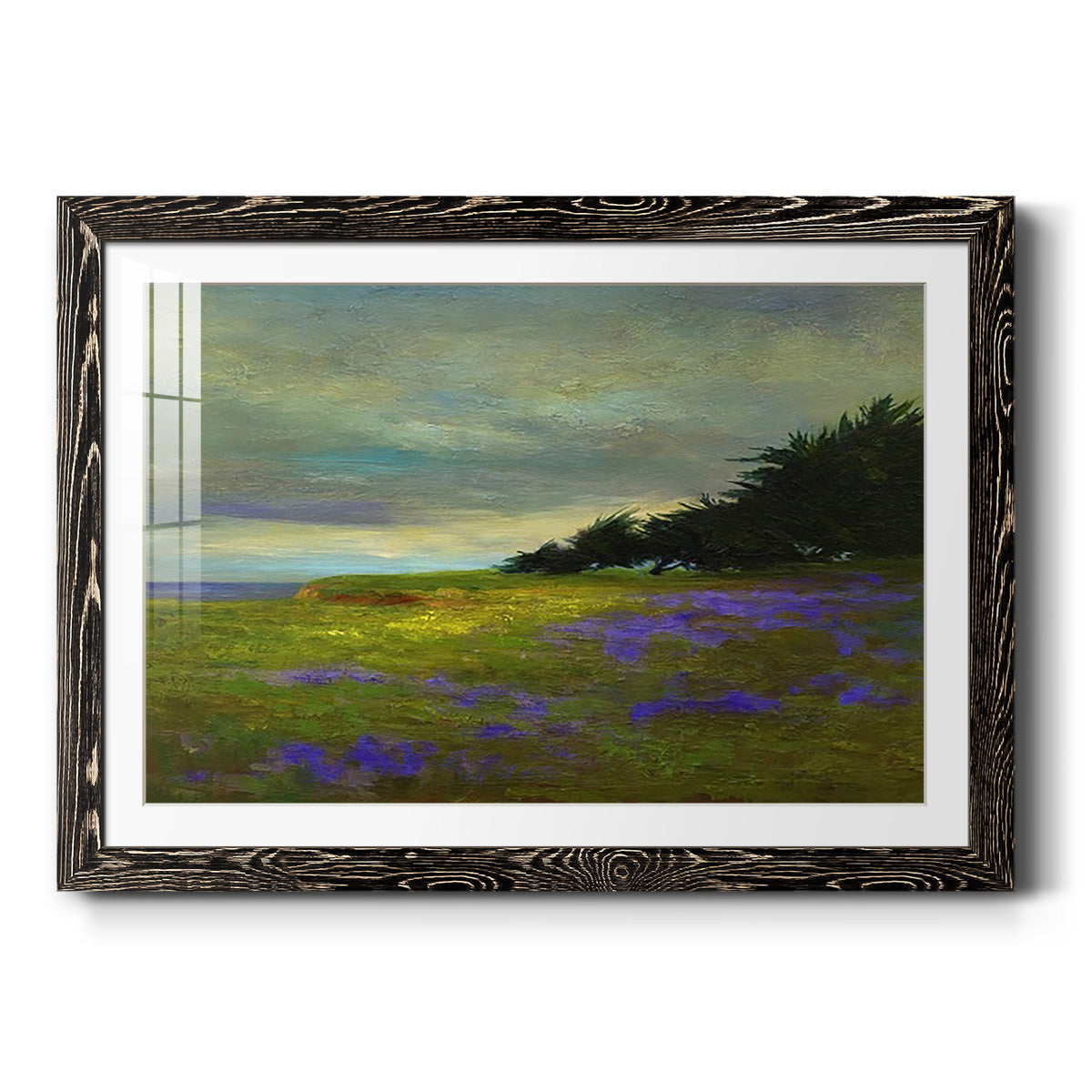 Coastal Views VI - Barnwood Framed Art Print