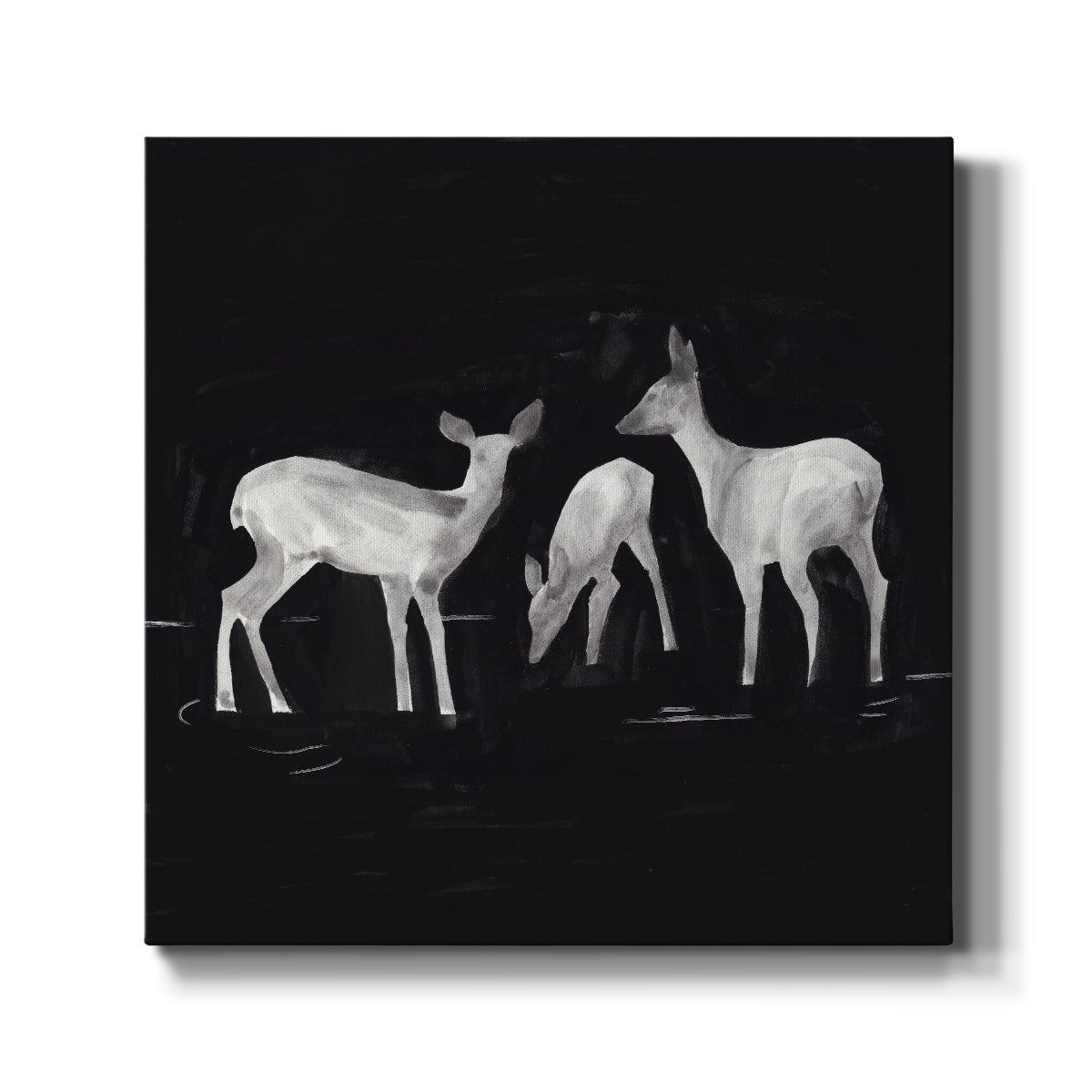 Sophisticated Whitetail I-Premium Gallery Wrapped Canvas - Ready to Hang