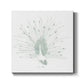 Sage Peacock II - Canvas Art Print