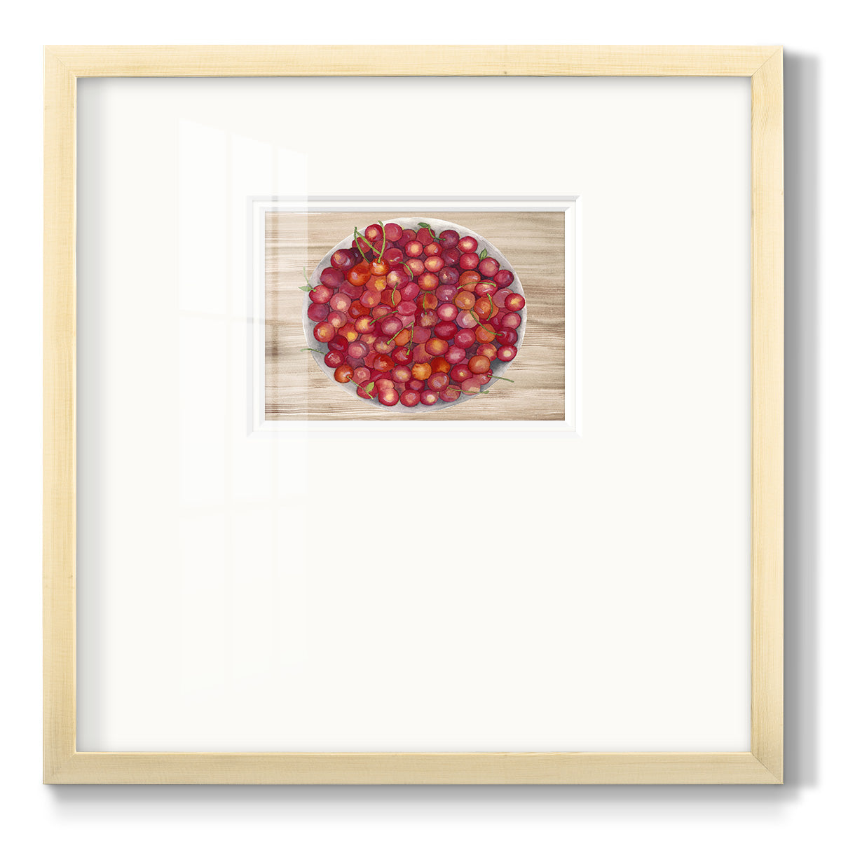 Bowls of Fruit IV - Double Matboard Framed Print